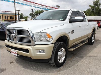 Laramie longhorn 4x4 hemi leather sunroof dvd mp3 alpine audio navigation camera