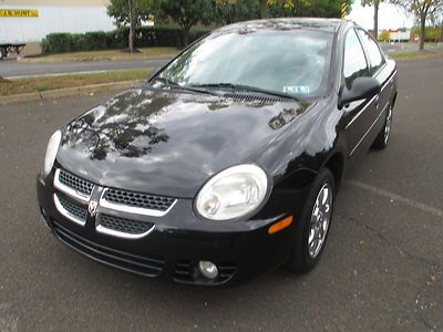 2004 dodge neon sxt 5 speed  chrome wheels 6 disc changer moonroof no reserve