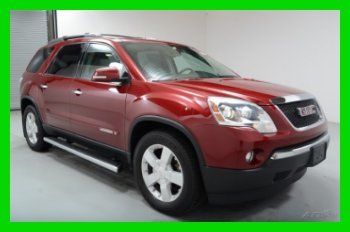 2008 gmc acadia slt sunroof nav dvd power heated leather keyless kchydodge