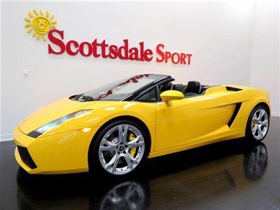 2008 gallardo spider * 2k miles * e-gear * navi * bk up camera * callisto wheels