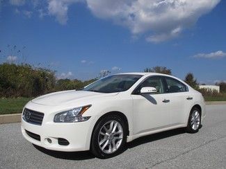 Nissan maxima sv sunroof heated seats leather premium low price low miles clean