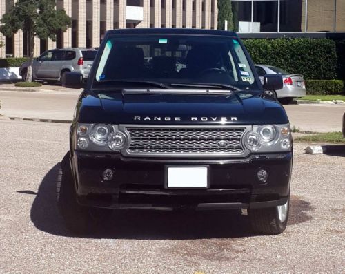 Range rover supercharged