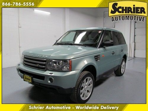 2008 land rover range rover sport blue sunroof navigation rear seat dvd 19 whee