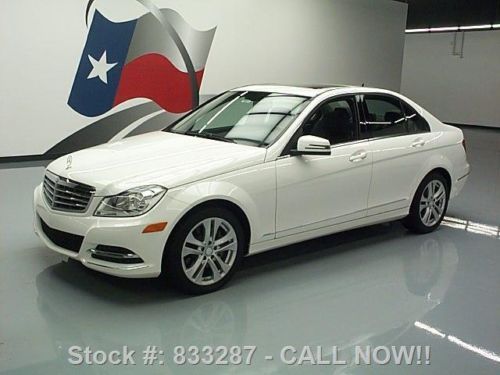 2013 mercedes-benz c300 4matic lux awd p1 sunroof nav!! texas direct auto