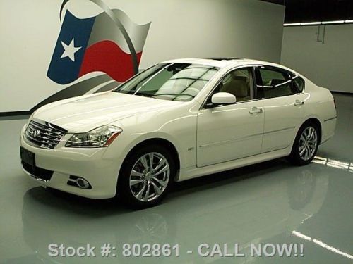 2009 infiniti m35 advanced tech sunroof nav vent seats! texas direct auto