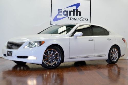 2008 lexus ls460, pearl white, premium sound, lexus serviced!!