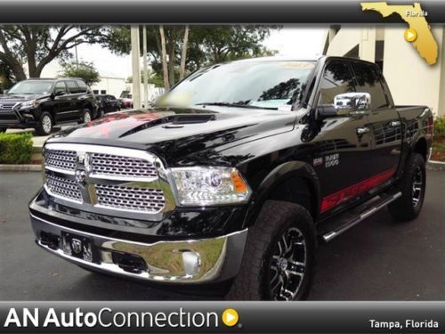 Ram 1500 laramie 4x4 crew navi &amp; rear camera 12k miles clean carfax