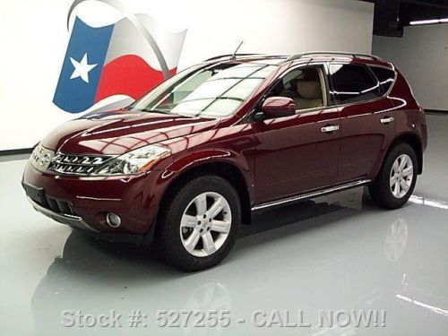 2007 nissan murano sl heated leather sunroof only 67k texas direct auto