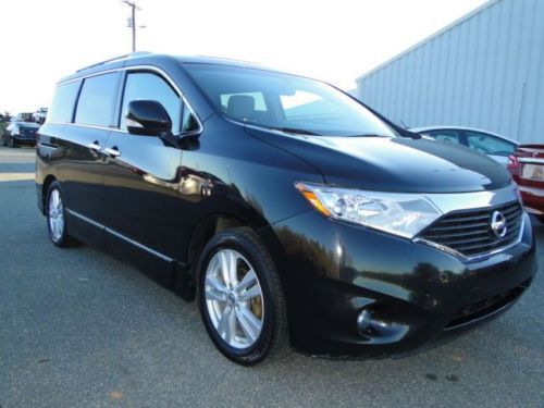 2011 nissan quest minivan le dvd rebuilt salvage title, repaired light damage