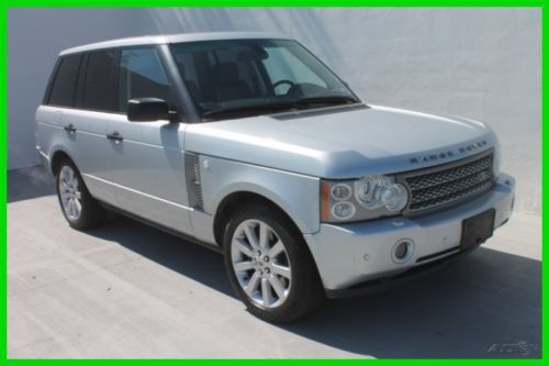 2007 range rover supercharged v8 4.2l with nav/ roof/ back up cam/ clean car fax