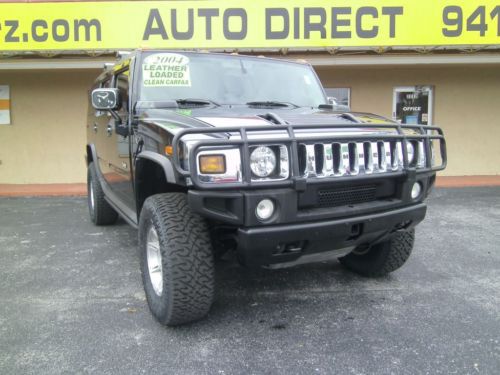 2004 hummer h2 base sport utility 4-door 6.0l no reserve, suv,