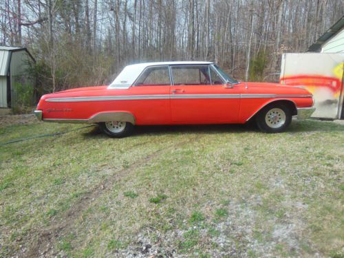 1962 ford galaxie 500 2 door hard top 99 o/o rust free