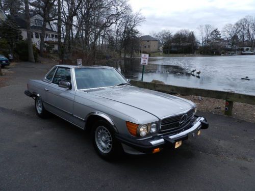 1979 mercedes benz 450sl 1 owner rust free mint original miles garage kept