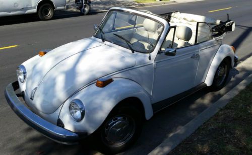 1979 convertible super beetle