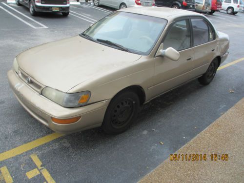 1996 toyota corolla dx sedan 4-door 1.8l