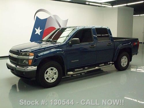 2005 chevy colorado z71 crew side steps bedliner 53k mi texas direct auto