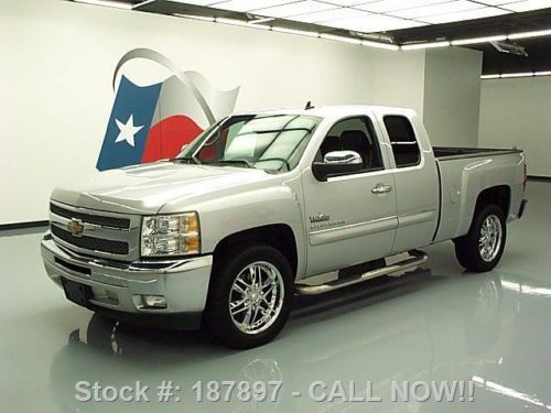 2012 chevy silverado ext cab tx edition leather 43k mi texas direct auto