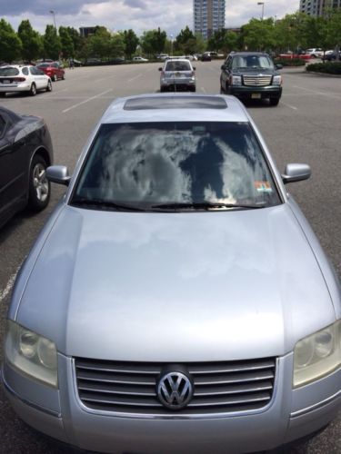 2001 volkswagon passat silver