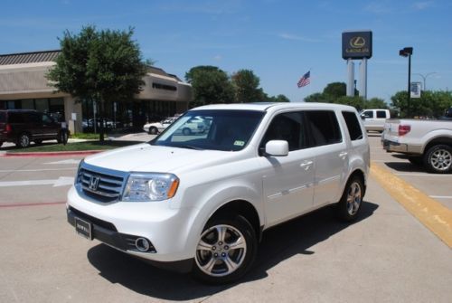 2012 honda pilot exl heated leather sunroof 3rd row bluetooth one owner