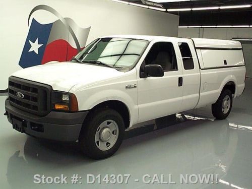 2005 ford f250 ext cab longbed utility topper 6pass 34k texas direct auto