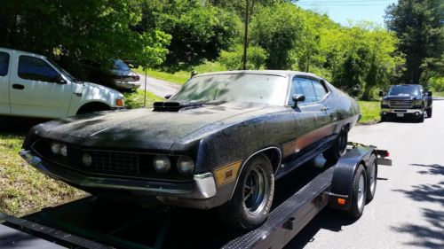 1970 torino gt j code 428scj drag pack 23k miles survivor