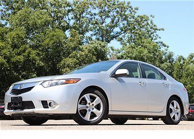 Acura tsx low miles 4 dr sedan automatic gasoline 2.4l 4 cyl silver mo