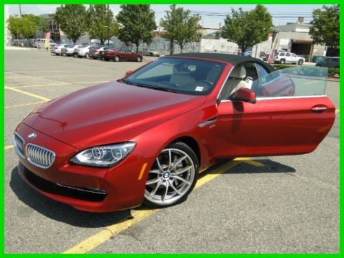 2012 bmw 650 i xdrive turbo 4.4l v8 awd convertible premium repairable rebuilder