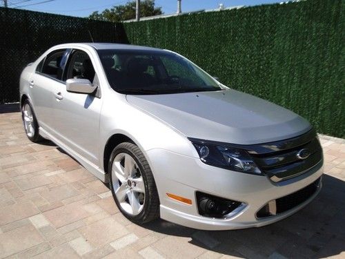 2011 ford fusion sport sedan 1 owner lthr sunroof sync pwr pkg more automatic 4-