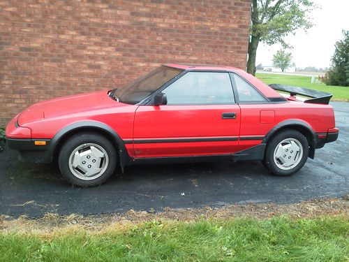 1985 toyota mr2 gt coupe 2-door 1.6l