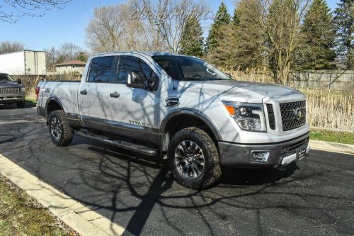 2019 nissan titan pro-4x diesel  crew cab leather bedliner