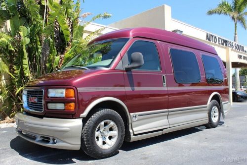 2002 gmc savana 1500 conversion wheelchair handicap side lift van