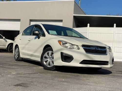 2013 subaru impreza 2.0i sedan 4d