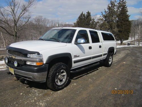 2002 chevrolet silverado 2500 hd ls crew cab pickup 4-door 6.6l