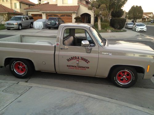 1975 chevrolet cheyenne c10 shortbed new paint