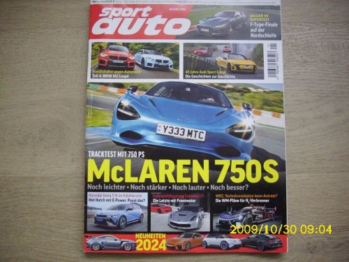 Sports car magazine-