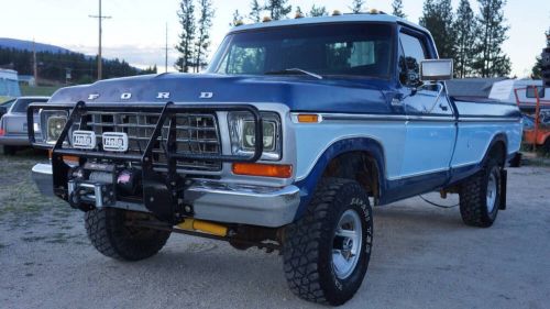 1979 ford f-150 ranger dentside f-150 f-250 f-350  4x4 manual