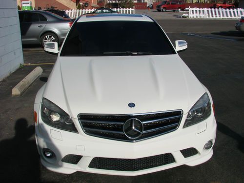 2008 mercedes-benz c63 amg base sedan 4-door 6.3l