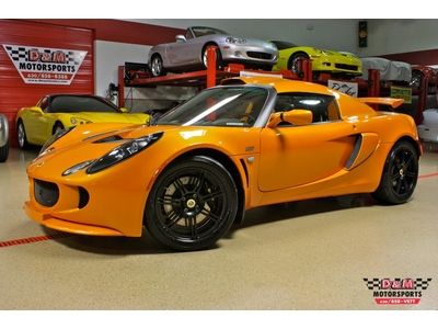 2008 lotus exige s 240 burnt orange one owner 3,738 mile touring pack starshield