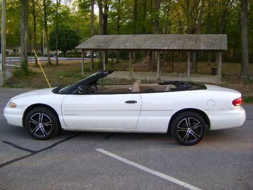 1997 chrysler sebring jx convertible 2-door 2.5l