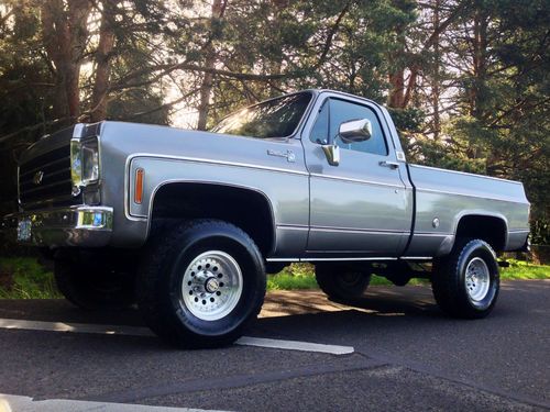 1976 chevy silverado 1500 c10 shortbed shortwide 4x4 1977 1978 1979 1980 1981