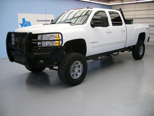 We finance!!!  2008 chevrolet silverado 2500hd ltz 4x4 duramax diesel auto nav!!