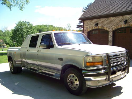 F350 crew cab 7.3l powerstroke diesel hauler no reserve