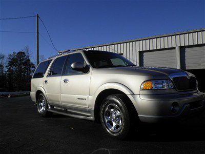 2000 navigator tan gold leather nav *clean carfax* 68k