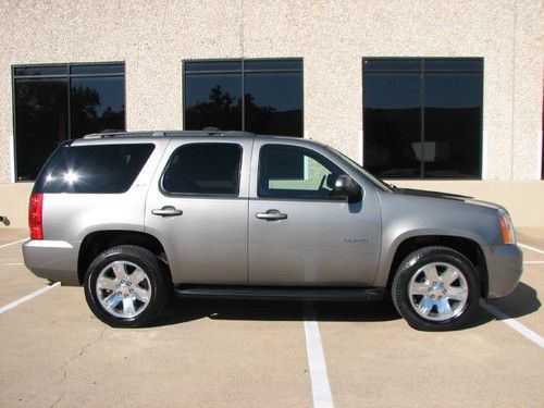 08 gmc yukon slt dvd leather quad captains 20 inch wheels