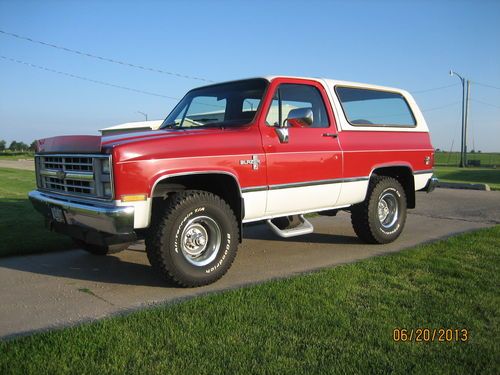 1986 chevrolet k5 blazer silverado sport utility 2-door 5.0l