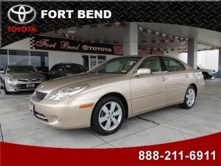 2005 lexus es 330 4dr sedan abs alloy wheels leather moonroof side air bags