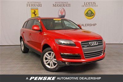 2008 audi q7 quattro~comfort pack~panamara roof~power liftgate~htd seats~in az