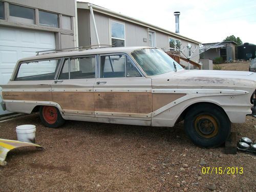 1963 ford fairlane squire bucket seats only 277 made rare restore or parts