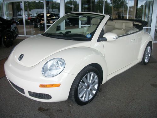 2008 volkswagen beetle se convertible w/ only 42,746 miles