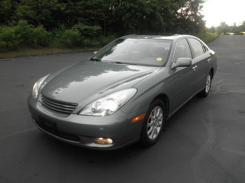 2004 lexus es 330 73k miles 2 owners! navigation! ext warranty! no reserve! 300